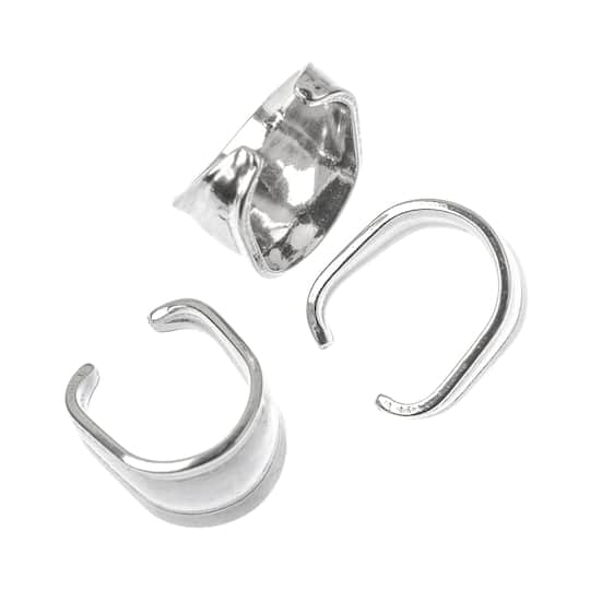 10mm Stainless Steel Pinch Bails by Bead Landing™